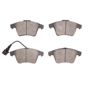 Volkswagen Transporter Brake Pads - Front - R1 Concepts - Semi Met - `10-`15